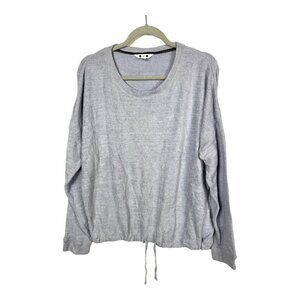 Three dots purple sweater‎ with drawstring
